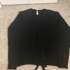 Lululemon Back Lace-Up Sweater